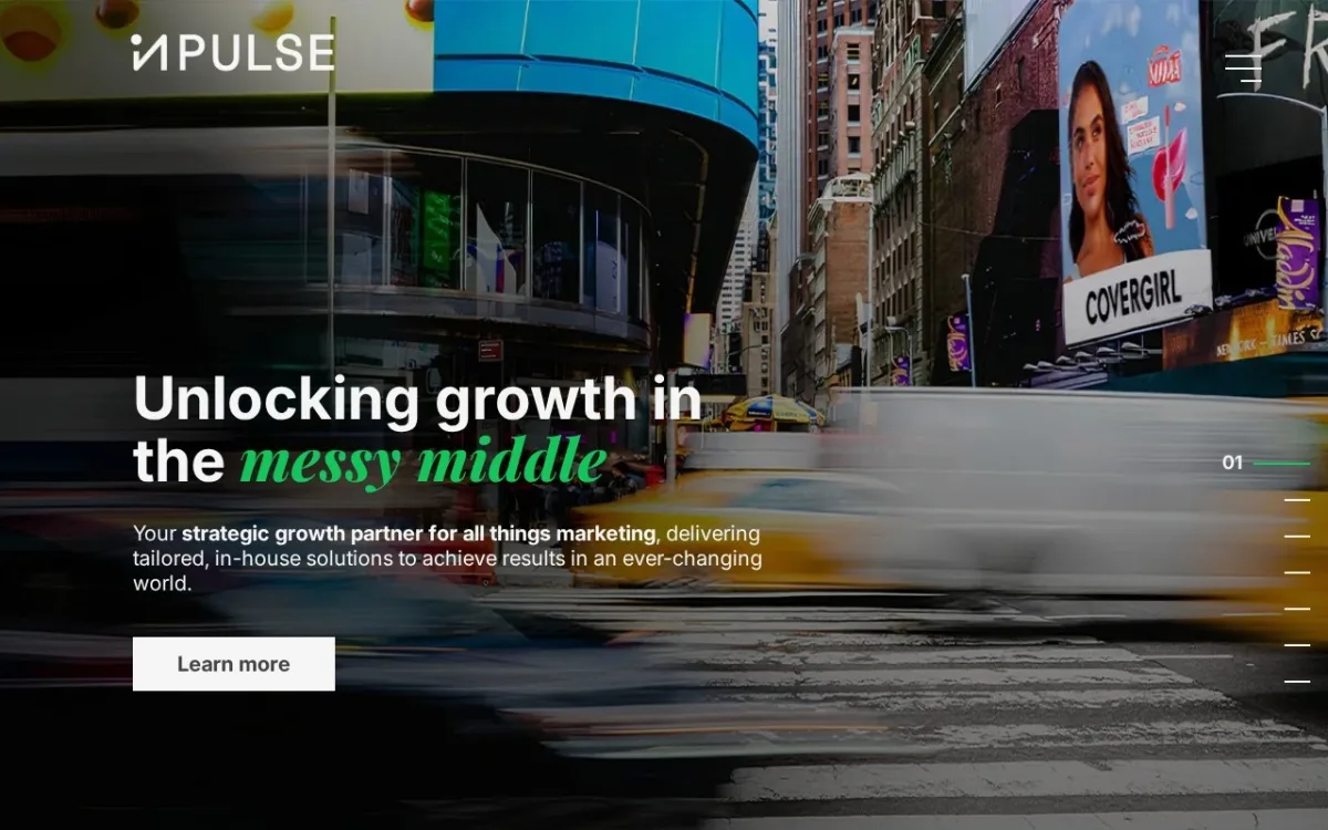 Sitio web de INPULSE Digital