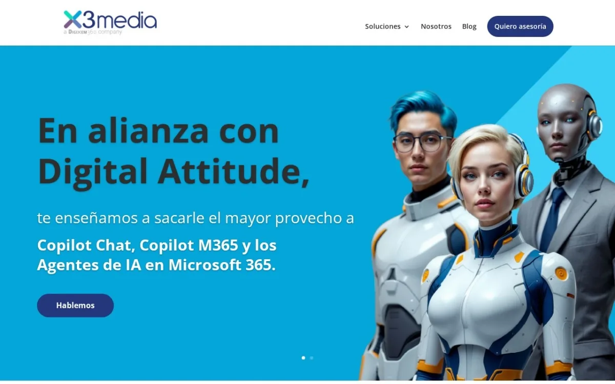 Sitio web de X3media