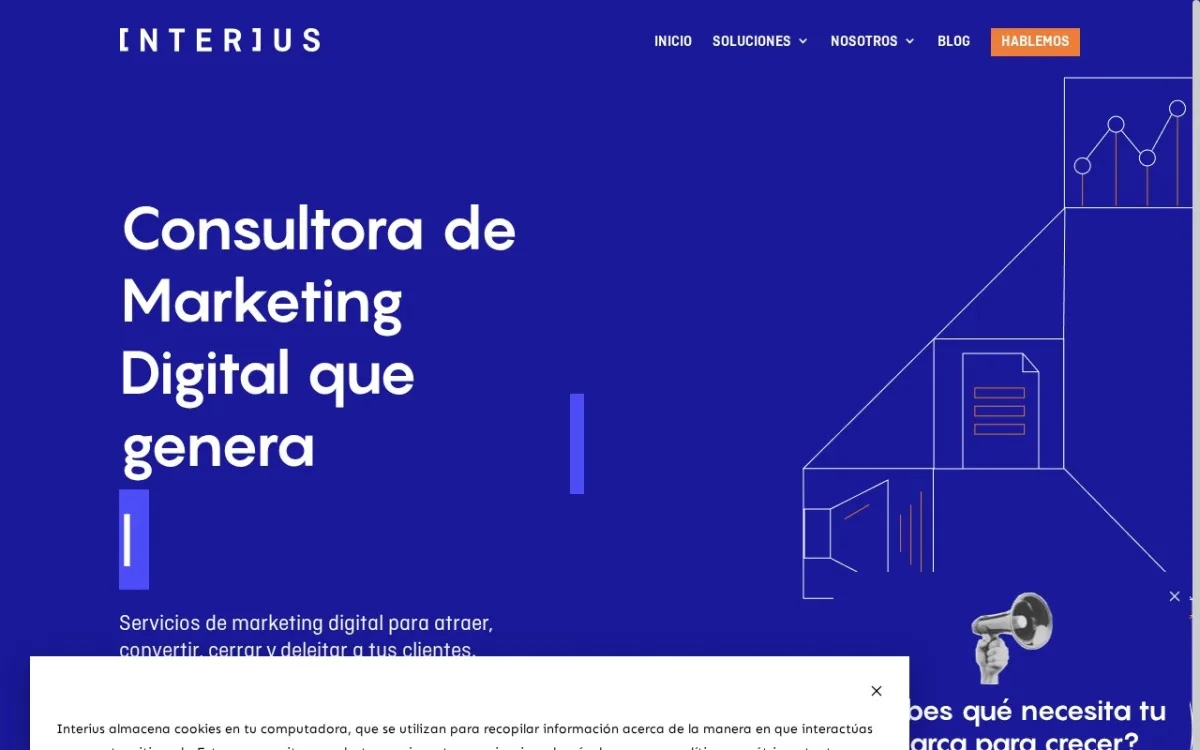 Sitio web de Interius