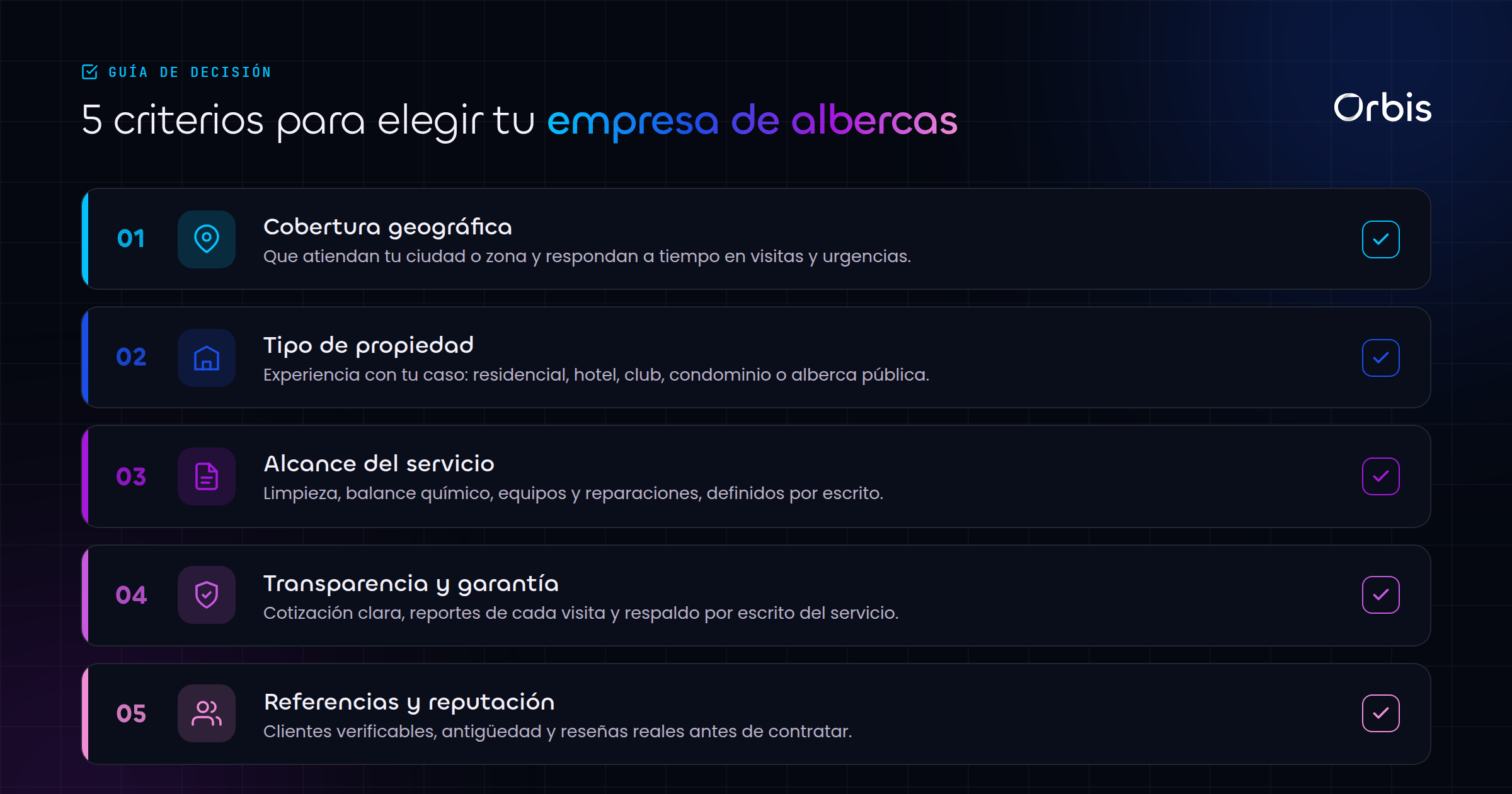 Top 5 Empresas de Mantenimiento de Albercas en México